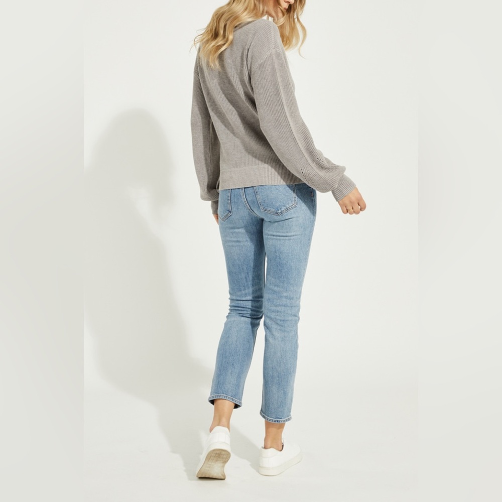 GENTLE FAWN WRAP SWEATER GRAY SMALL NWT #102 - Picture 5 of 5